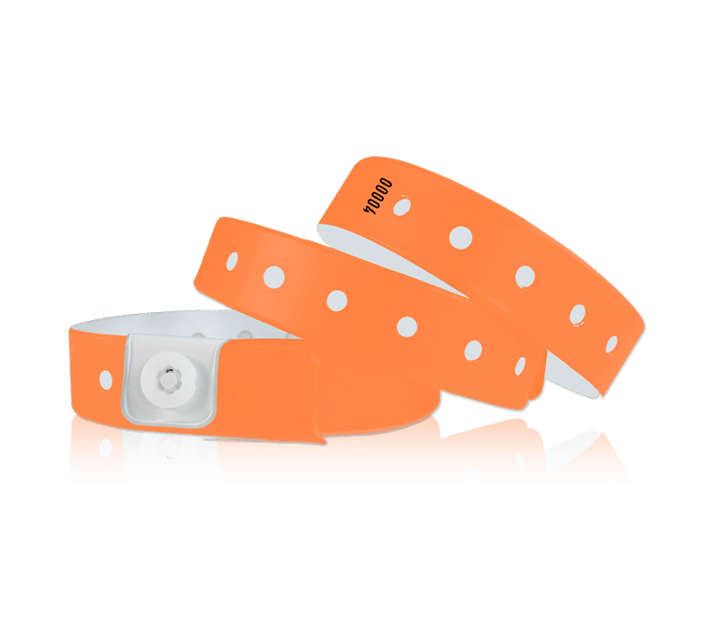 ¾ VINYL WRISTBANDS